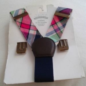New Gymboree Size 0-24 Months Suspenders